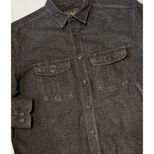 CABELAS - Men's Heavyweight Thick Flannel Long Sleeve Shirt - Size Large